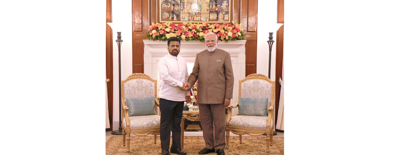 ජනපති අනුර සහ ඉන්දීය අගමැති අතර හමුවක්..